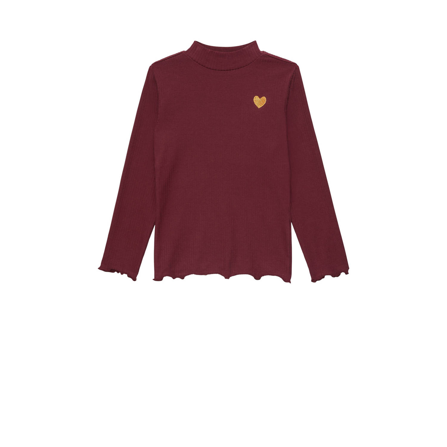 S.Oliver longsleeve donkerrood
