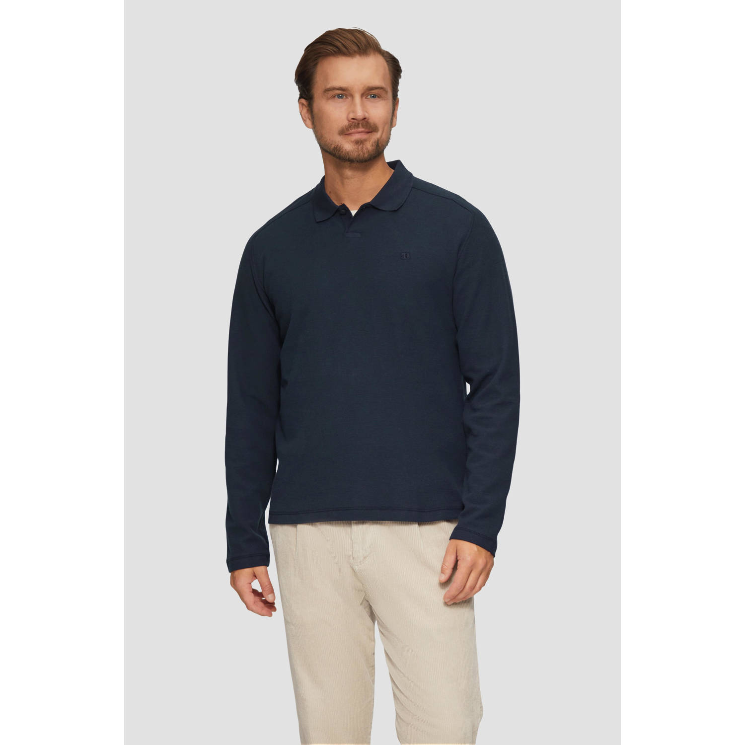 S.Oliver polo donkerblauw
