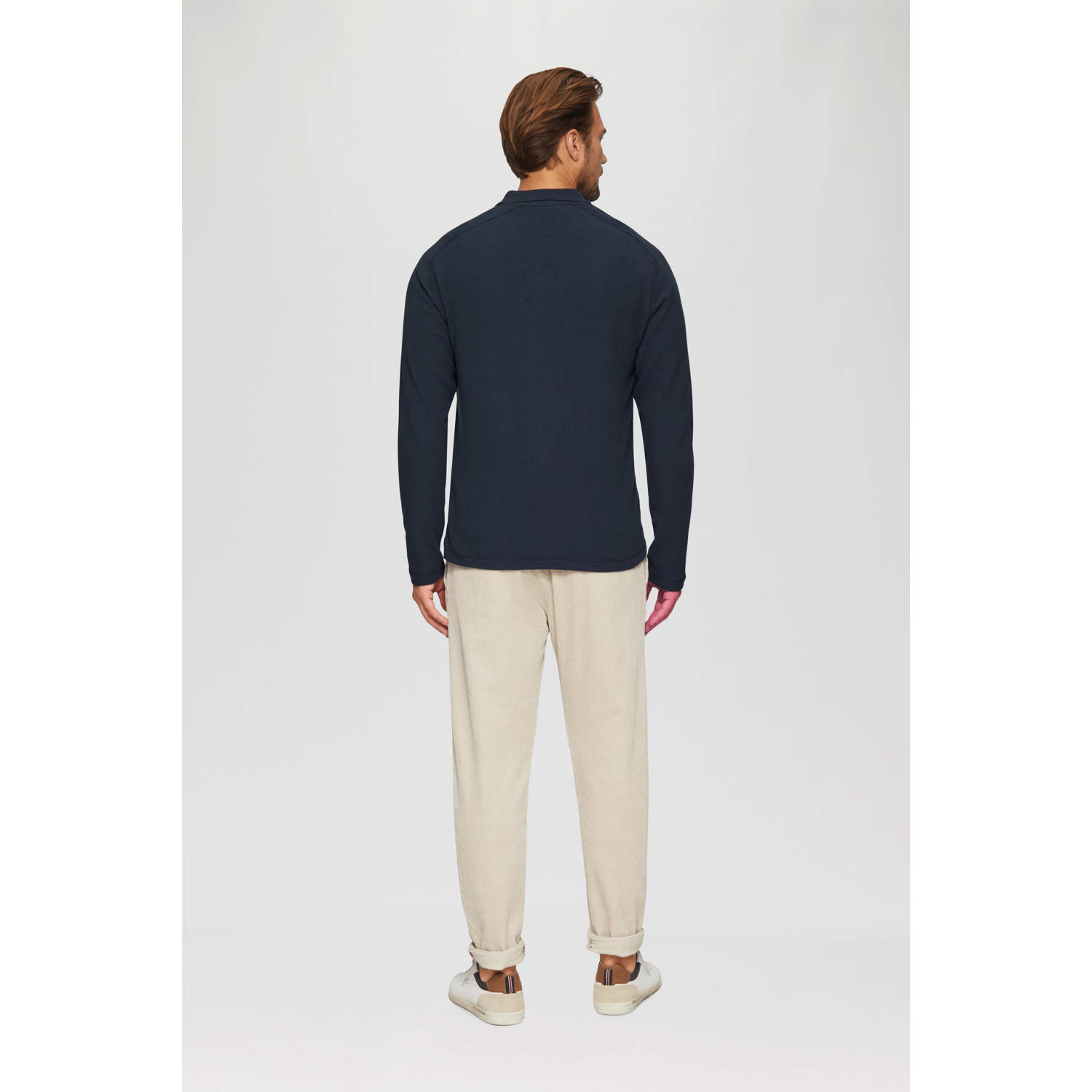 s.Oliver polo donkerblauw