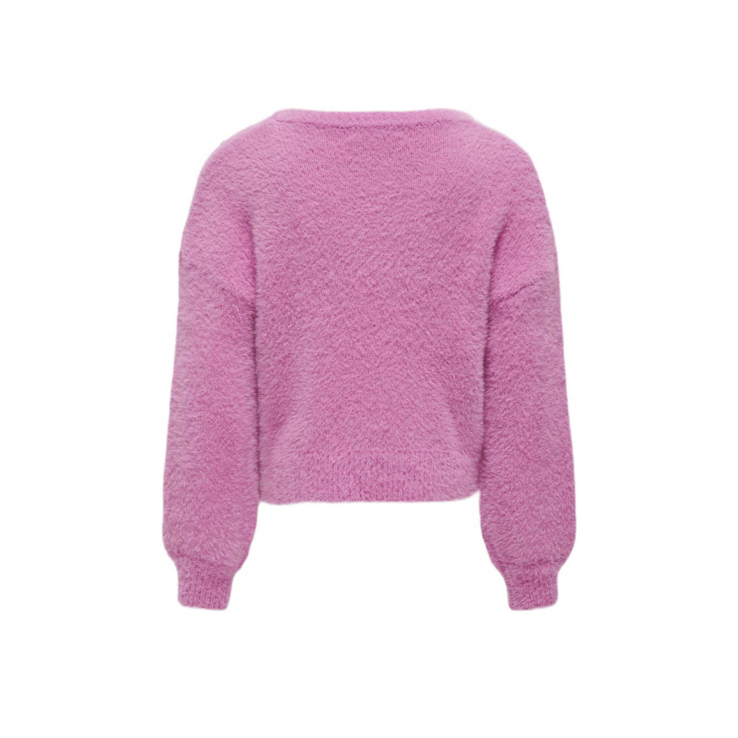 ONLY KIDS GIRL gebreide trui KOGNEWPIUMO roze