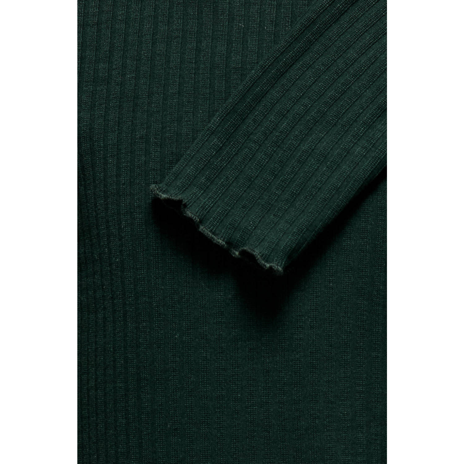 ONLY KIDS GIRL longsleeve KOGNELLA donkergroen