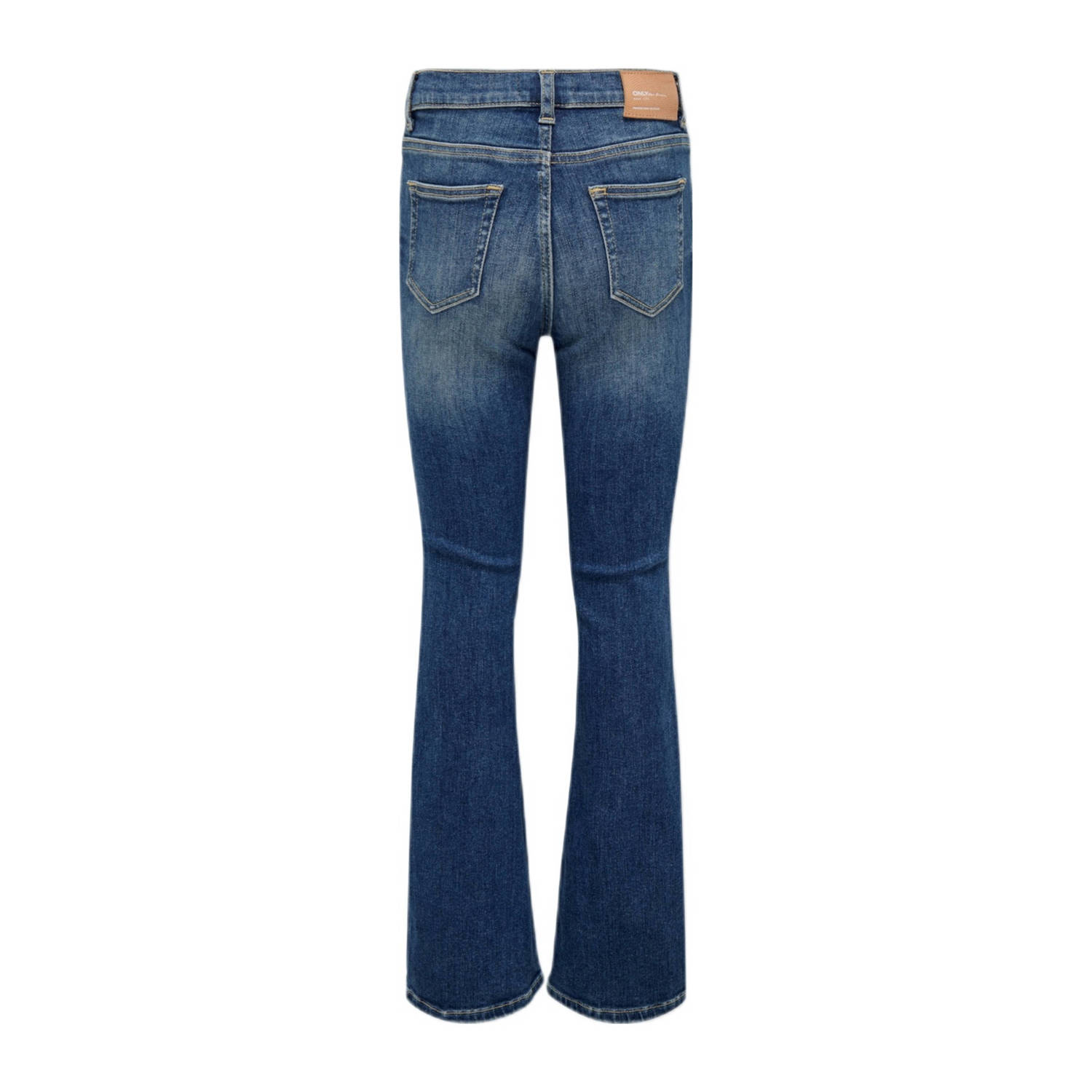 ONLY KIDS GIRL flared jeans KOGBLUSH medium blue denim