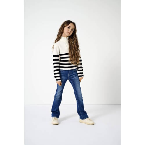 KIDS ONLY GIRL flared jeans KOGBLUSH medium blue denim afbeelding