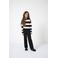 KIDS ONLY GIRL loose fit broek KOGPOPTRASH zwart