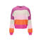 KIDS ONLY GIRL gebreide trui KOGSANDY roze/oranje/multicolor