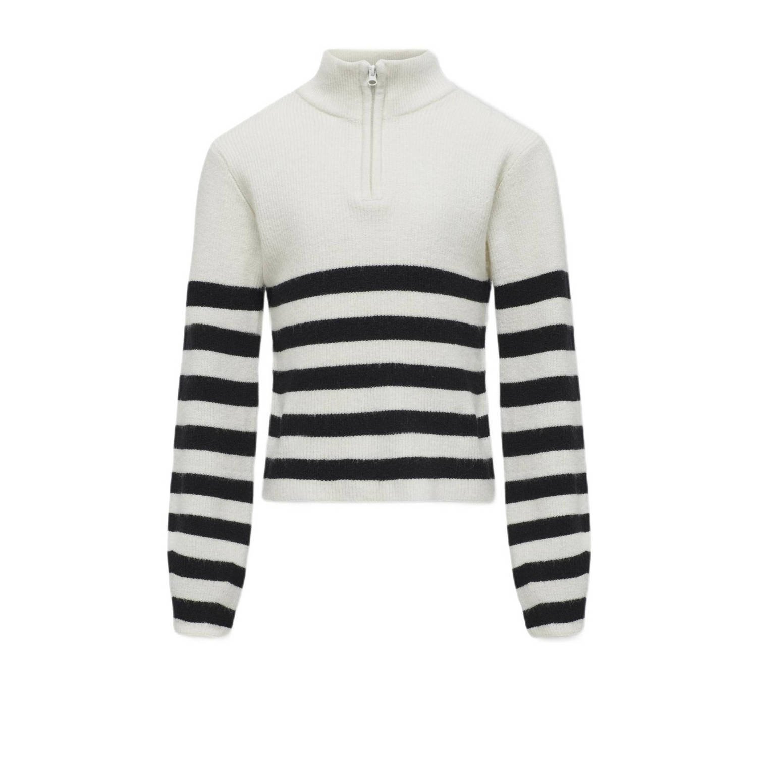 Only Regular fit gebreide pullover met streepmotief model 'FRANCA'