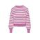 KIDS ONLY GIRL gebreide trui KOGNEWPIUMO roze/wit