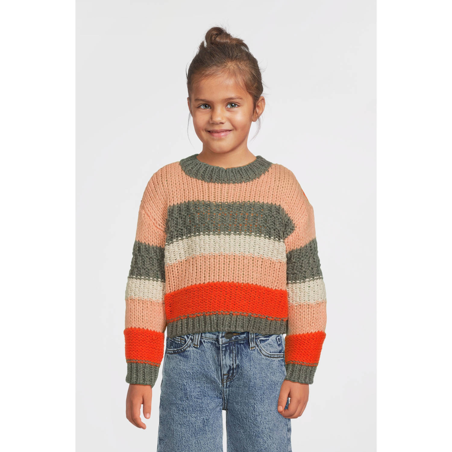 NAME IT KIDS gebreide trui groen