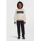 NAME IT KIDS sweater NKMVANCE met printopdruk lichtzand