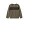 NAME IT KIDS sweater NKMVANCE met printopdruk donkergroen