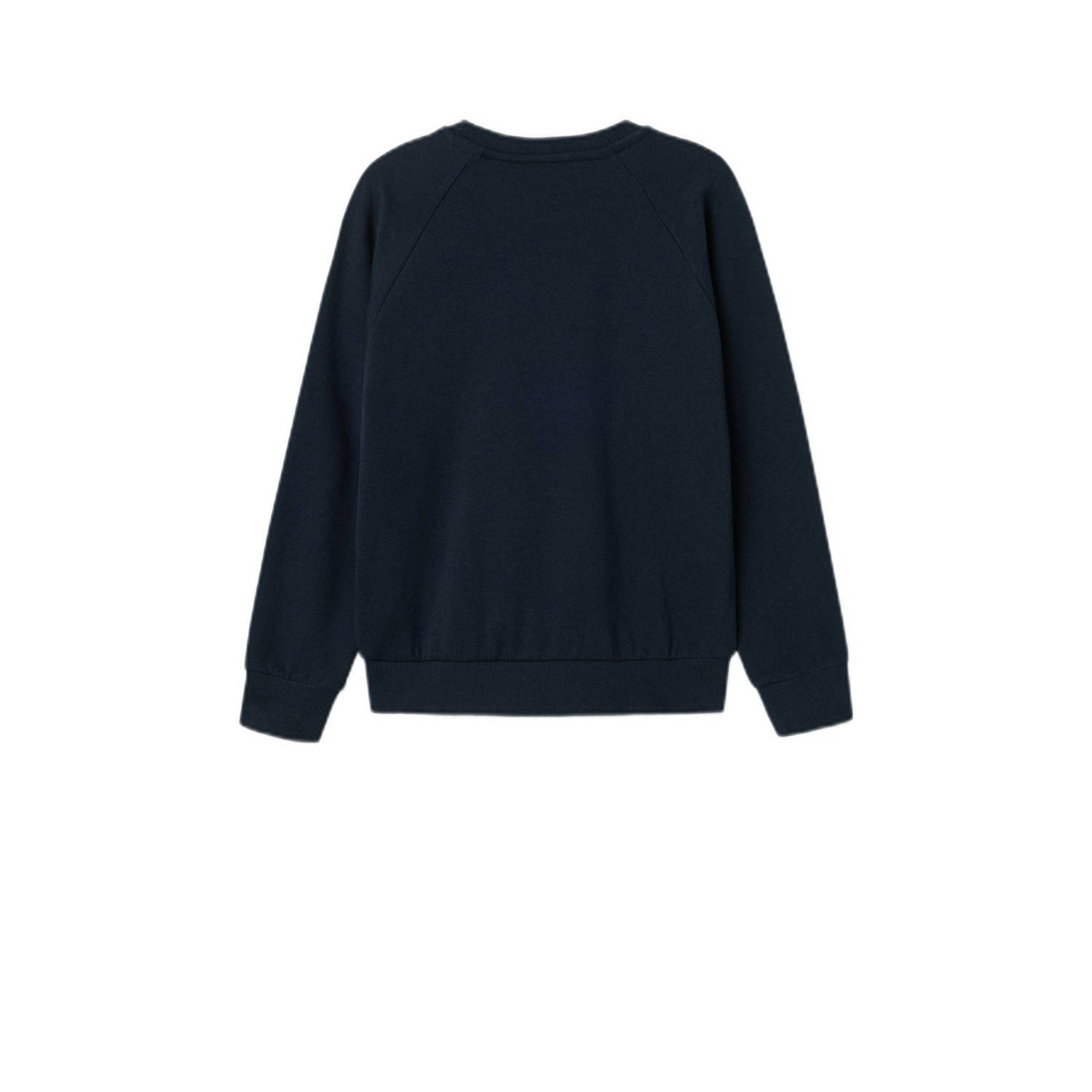NAME IT KIDS sweater NKFVENUS met printopdruk donkerblauw