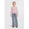 NAME IT KIDS sweater NKFVENUS met printopdruk roze