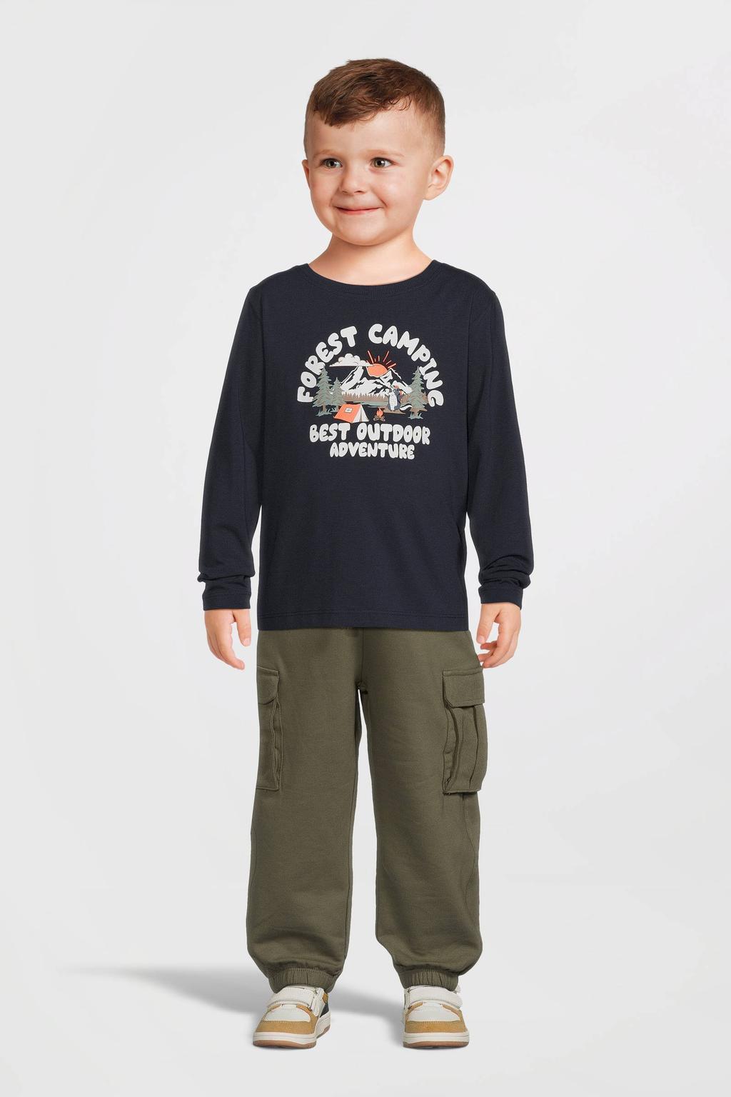 NAME IT MINI longsleeve NKMVUX met printopdruk