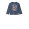 NAME IT MINI longsleeve NMMVICTOR met printopdruk blauw