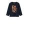 NAME IT MINI longsleeve NMMVICTOR met printopdruk donkerblauw