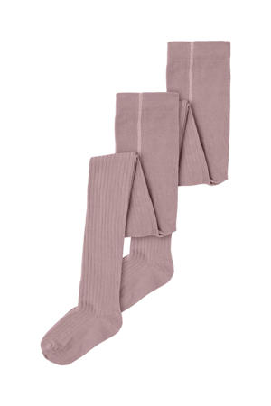 maillot NKNPANTYHOSE - set van 2 oudroze