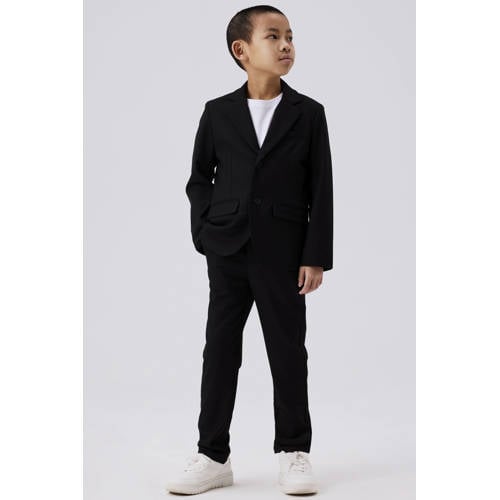 NAME IT KIDS tapered fit broek NKMRIRAMEL zwart afbeelding