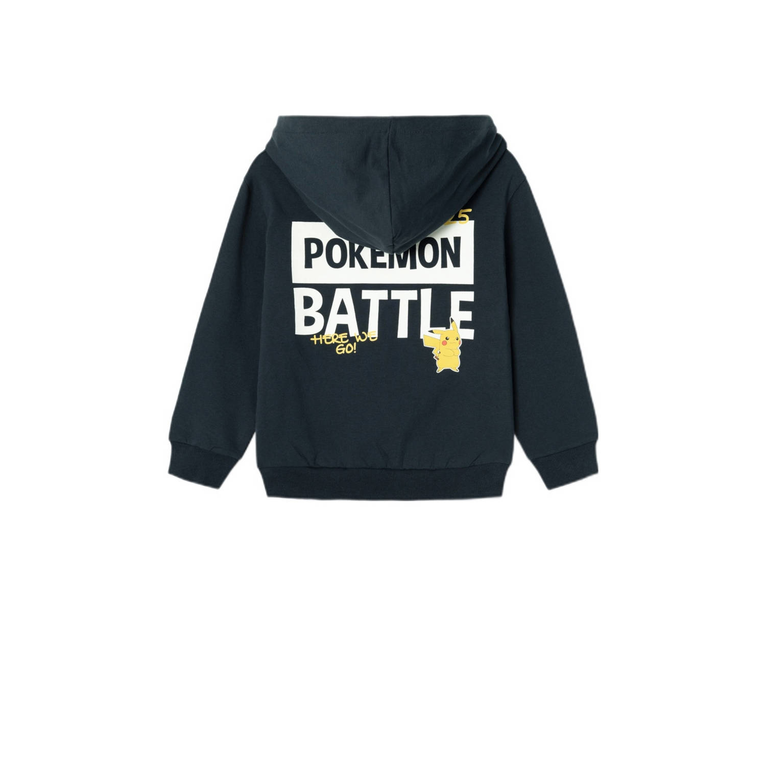 NAME IT KIDS Pokemon sweater NKMSHEPA met printopdruk donkerblauw