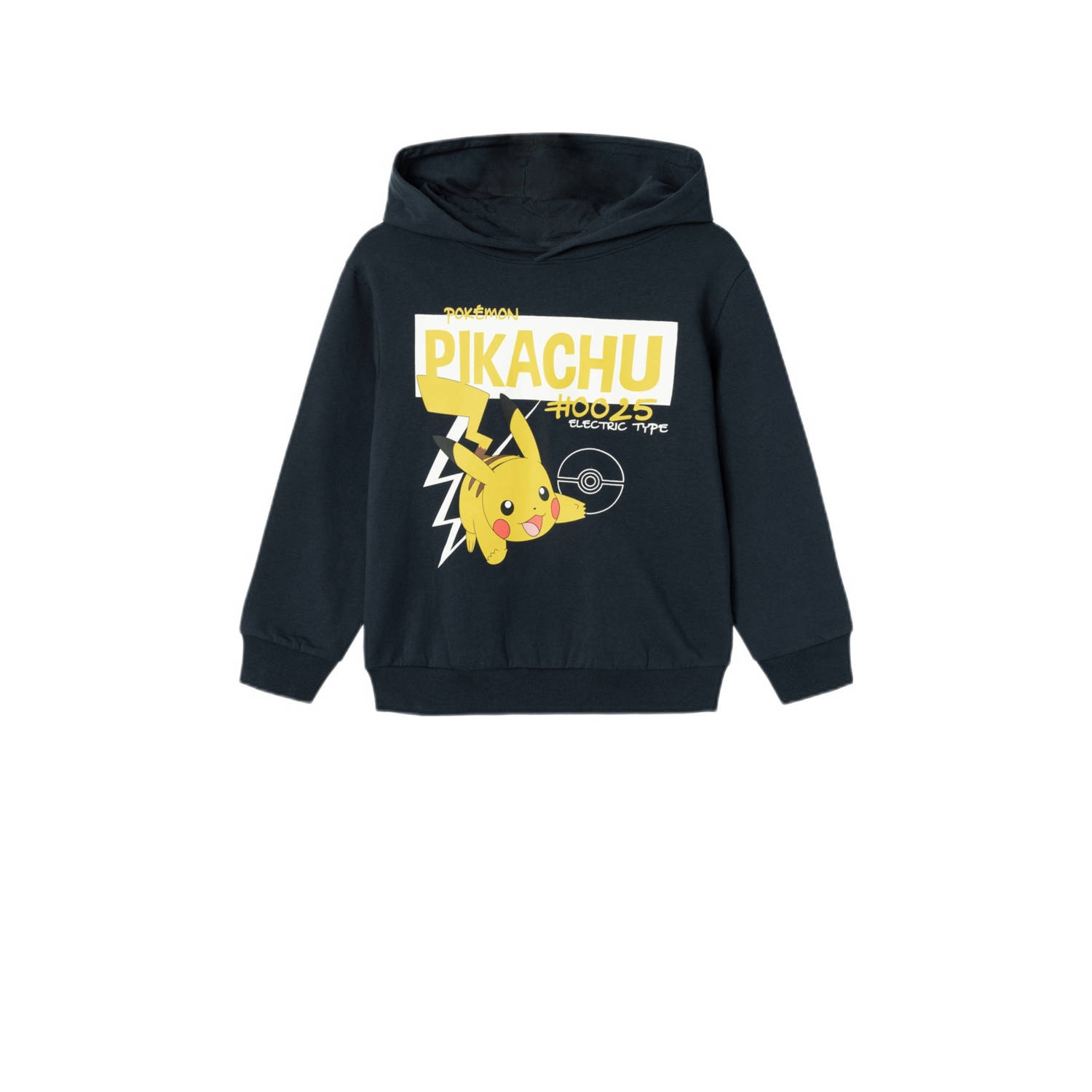 NAME IT KIDS Pokemon sweater NKMSHEPA met printopdruk donkerblauw