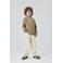 NAME IT KIDS gebreide trui beige