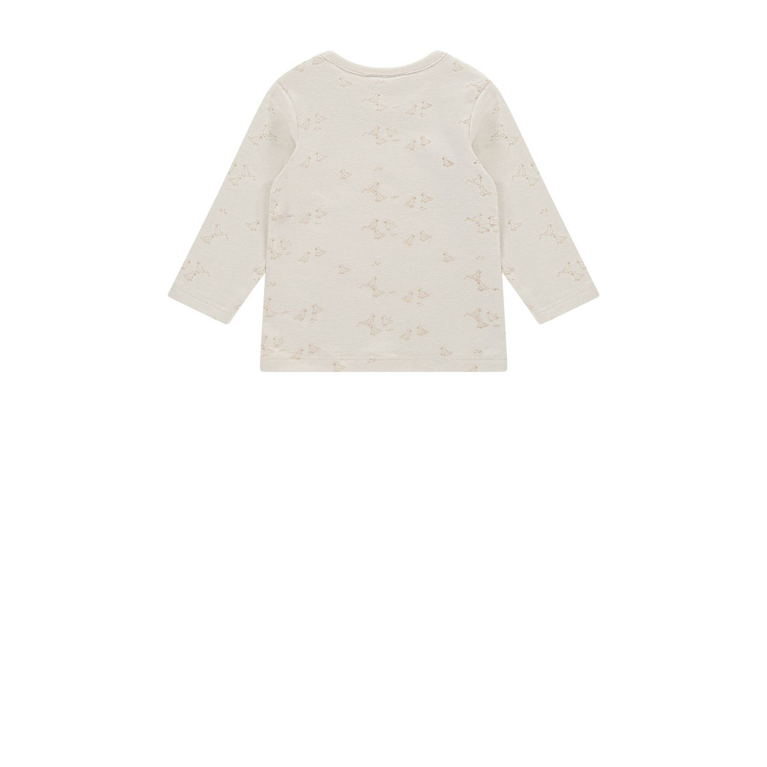 Babyface baby longsleeve met all over print ecru