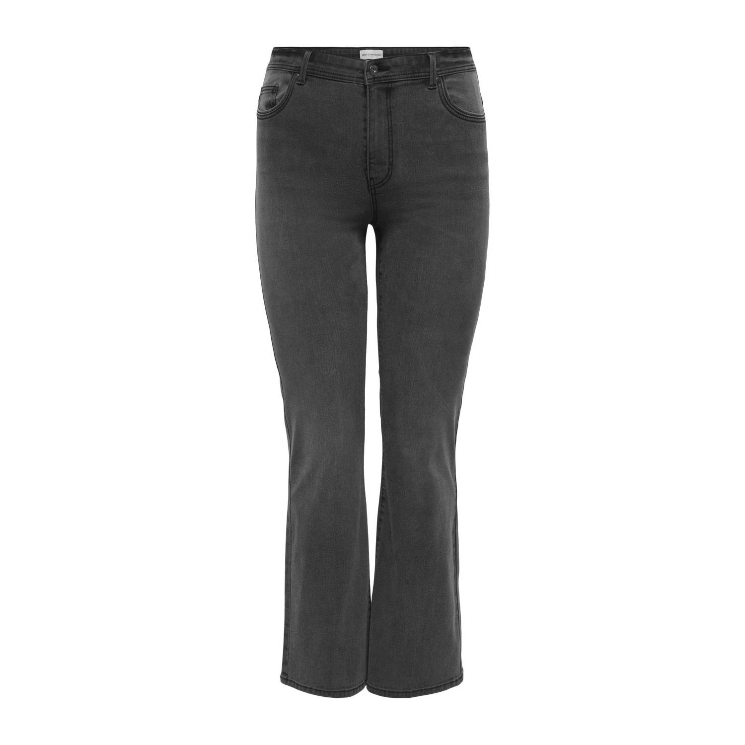 ONLY CARMAKOMA high waist flared jeans CARALLY dark grey