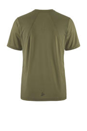 thumbnail: Groene heren Craft sportshirt Adv Essence van polyester met korte mouwen en ronde hals