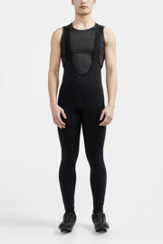 thumbnail: Zwarte heren Craft fietsbroek Core subZ van polyester