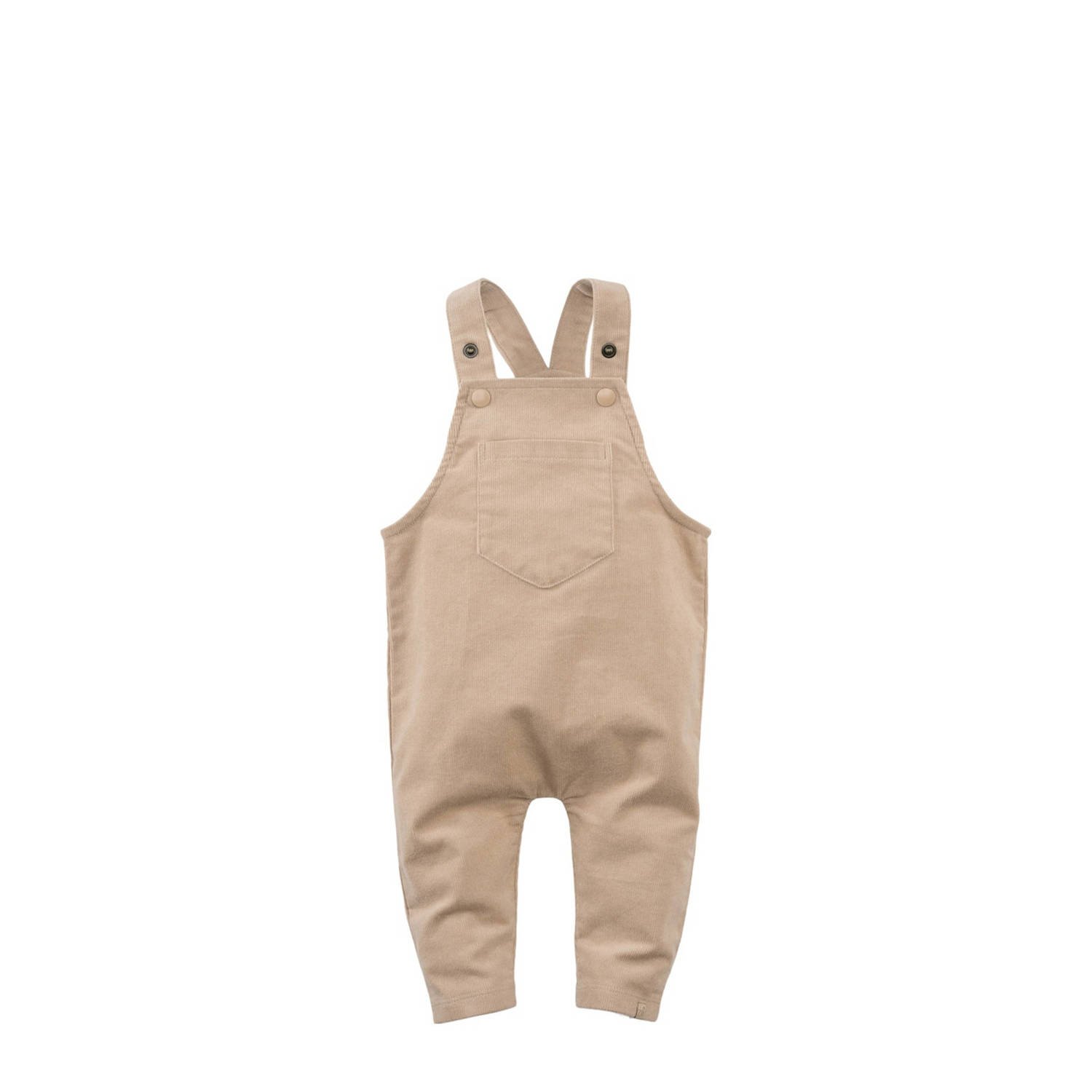 Z8 tuinbroek Elia lichtzand Beige Katoen Vierkante hals 62