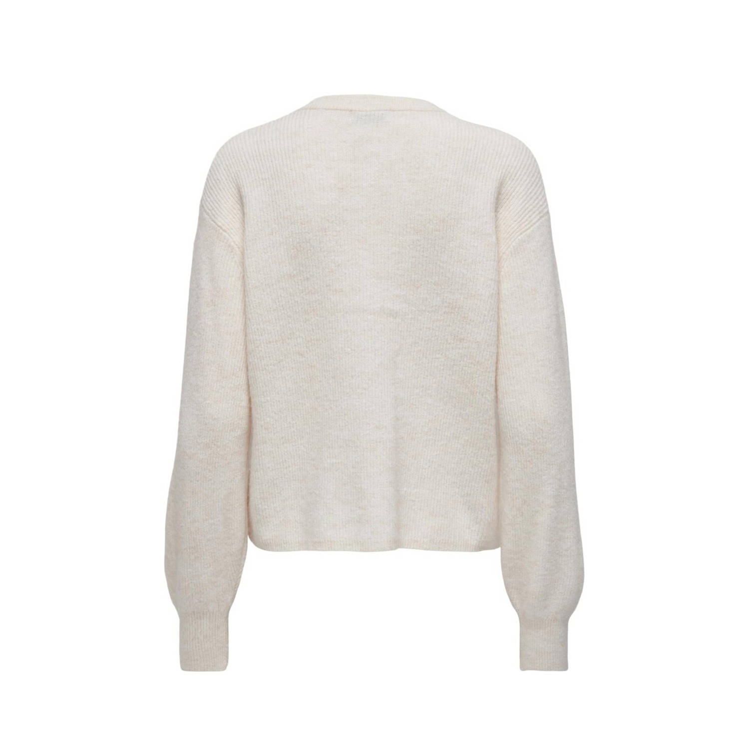 JDY gemêleerd vest LUMI ecru melange
