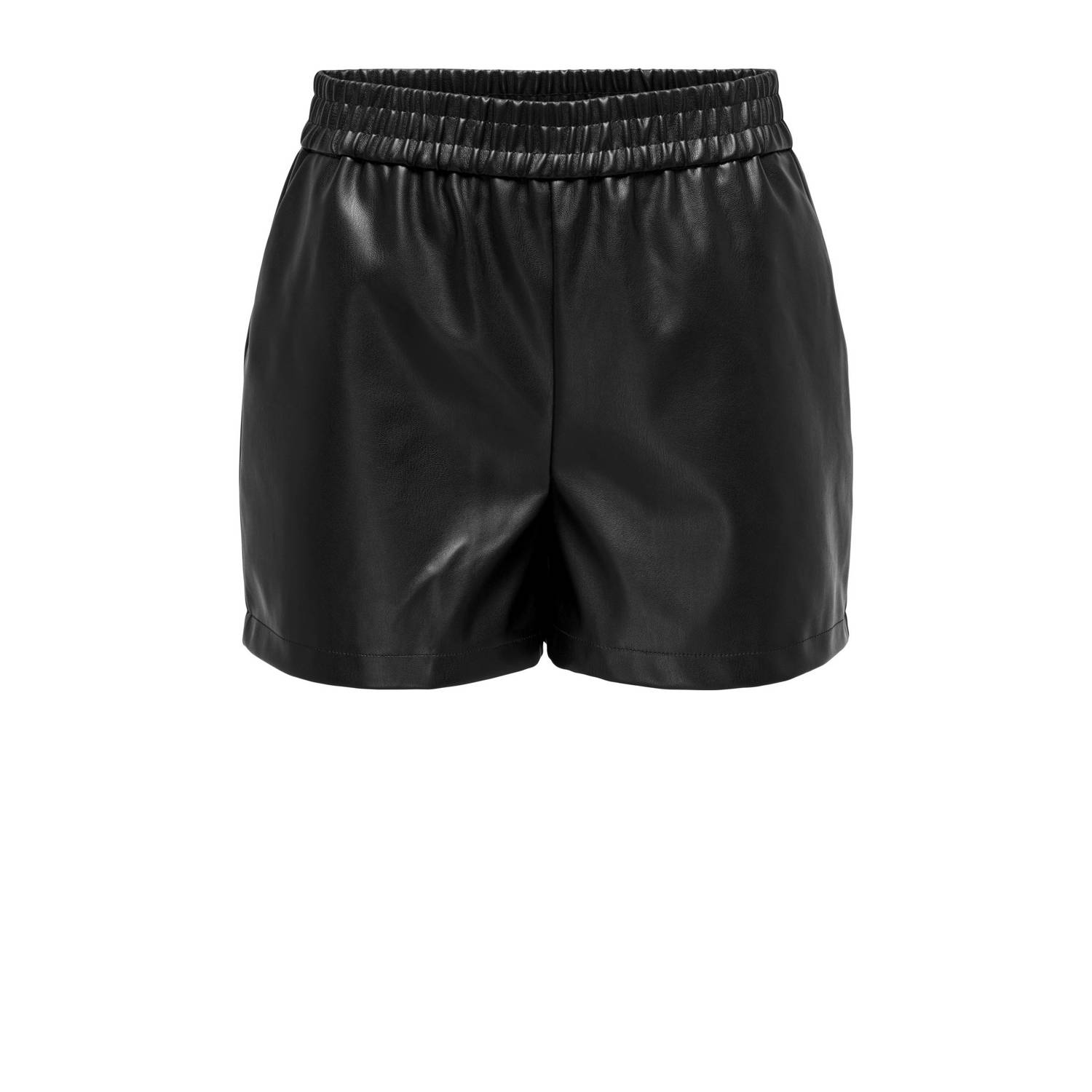 Jacqueline de Yong Leren Dames Shorts Black Dames
