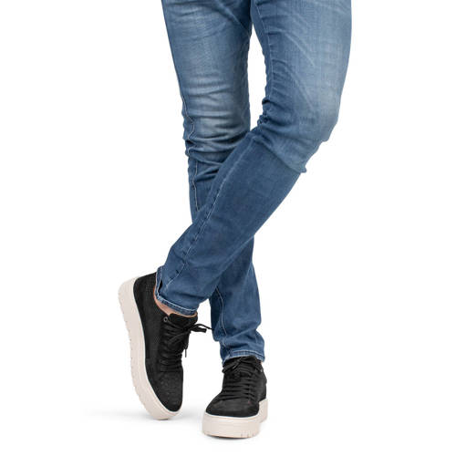 PS Poelman Ivar suède sneakers zwart afbeelding