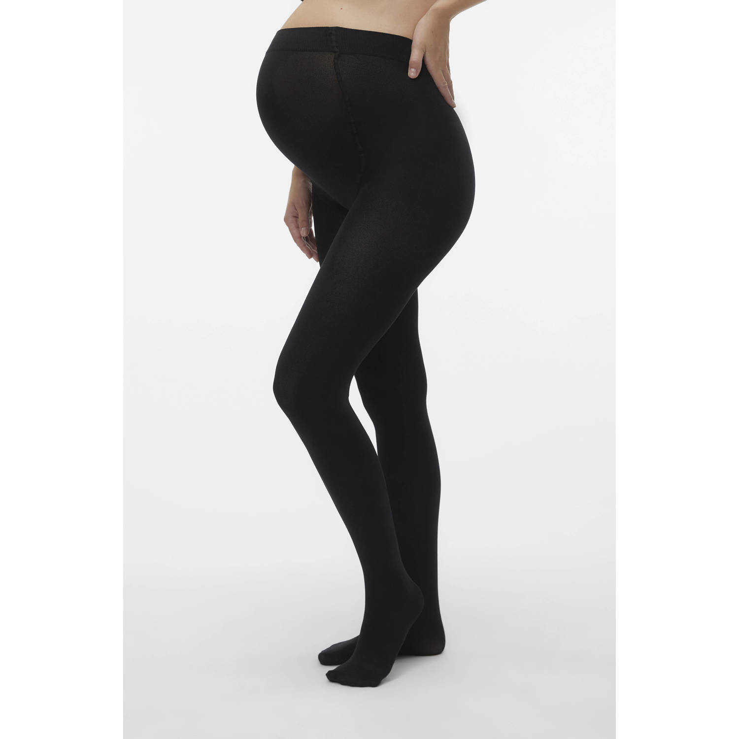MAMALICIOUS zwangerschapspanty 20 denier set van 2 zwart