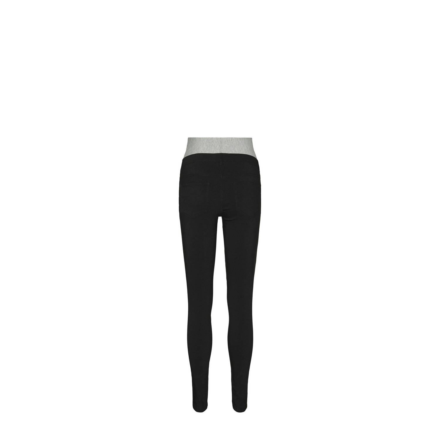 MAMALICIOUS slim fit broek MLMEMPHIS zwart
