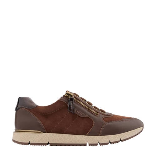Medicus comfort suède sneakers bruin afbeelding