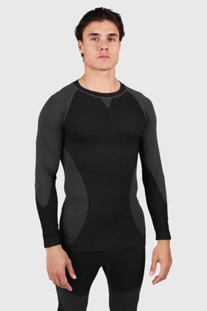 thermoshirt Silvretta zwart