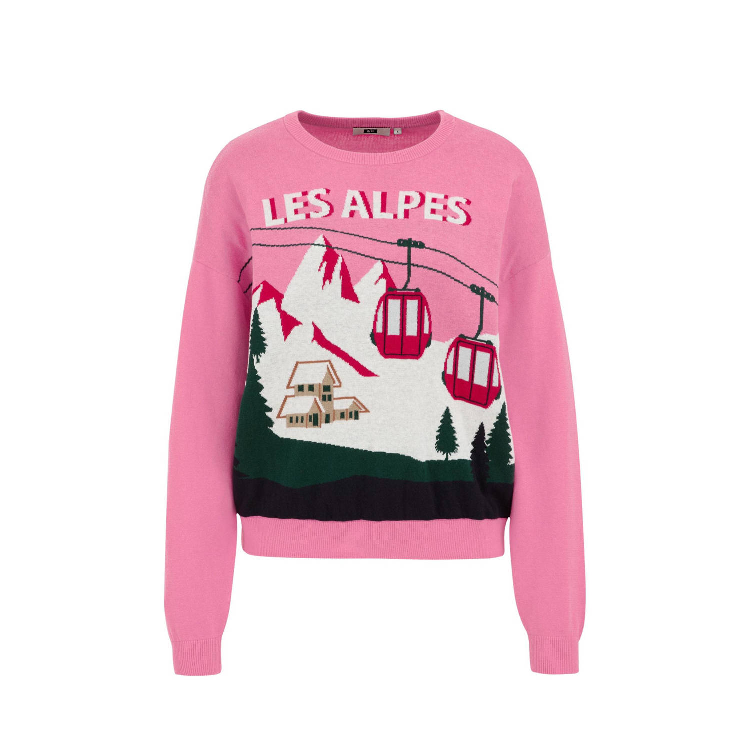 WE Fashion pullover roze