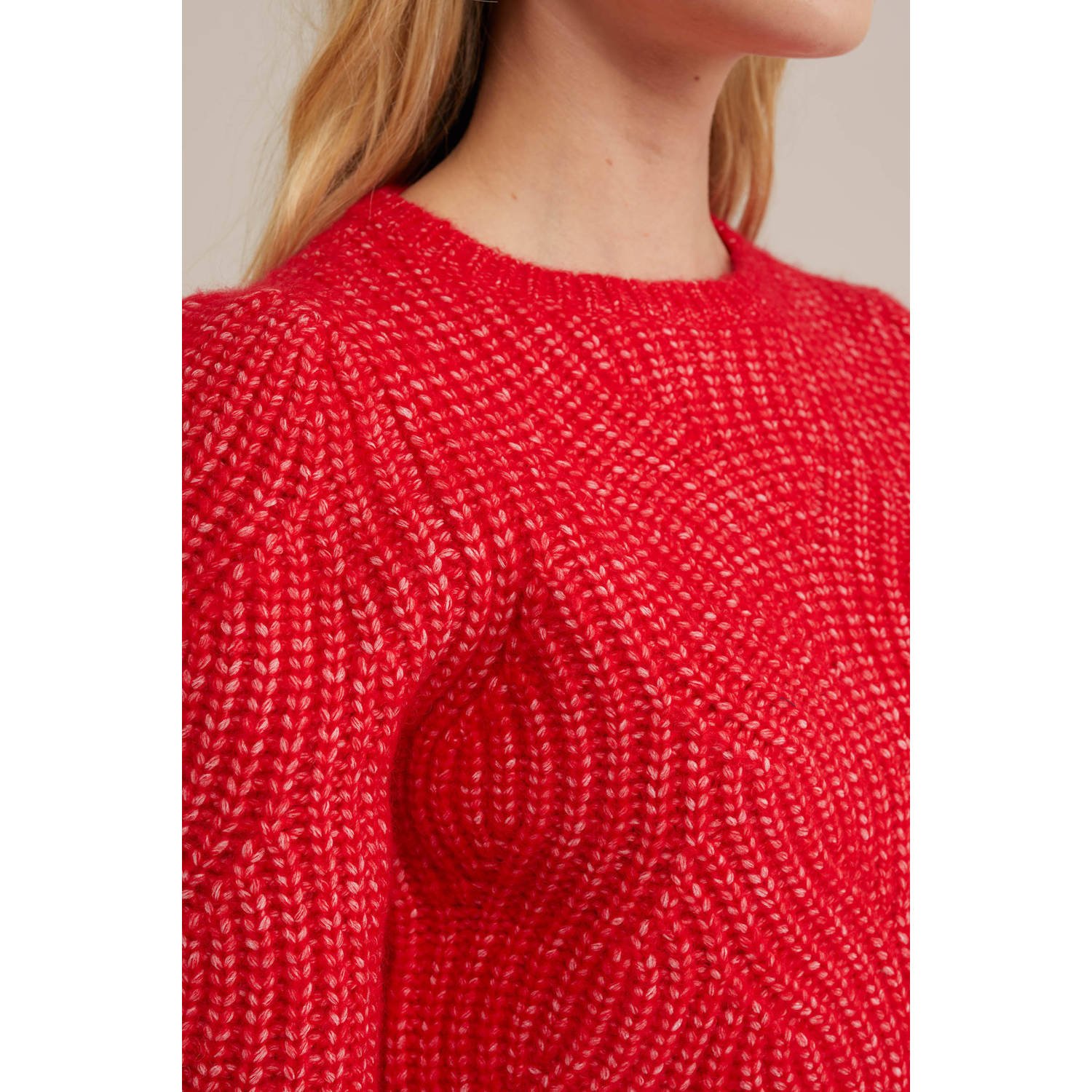 WE Fashion pullover rood