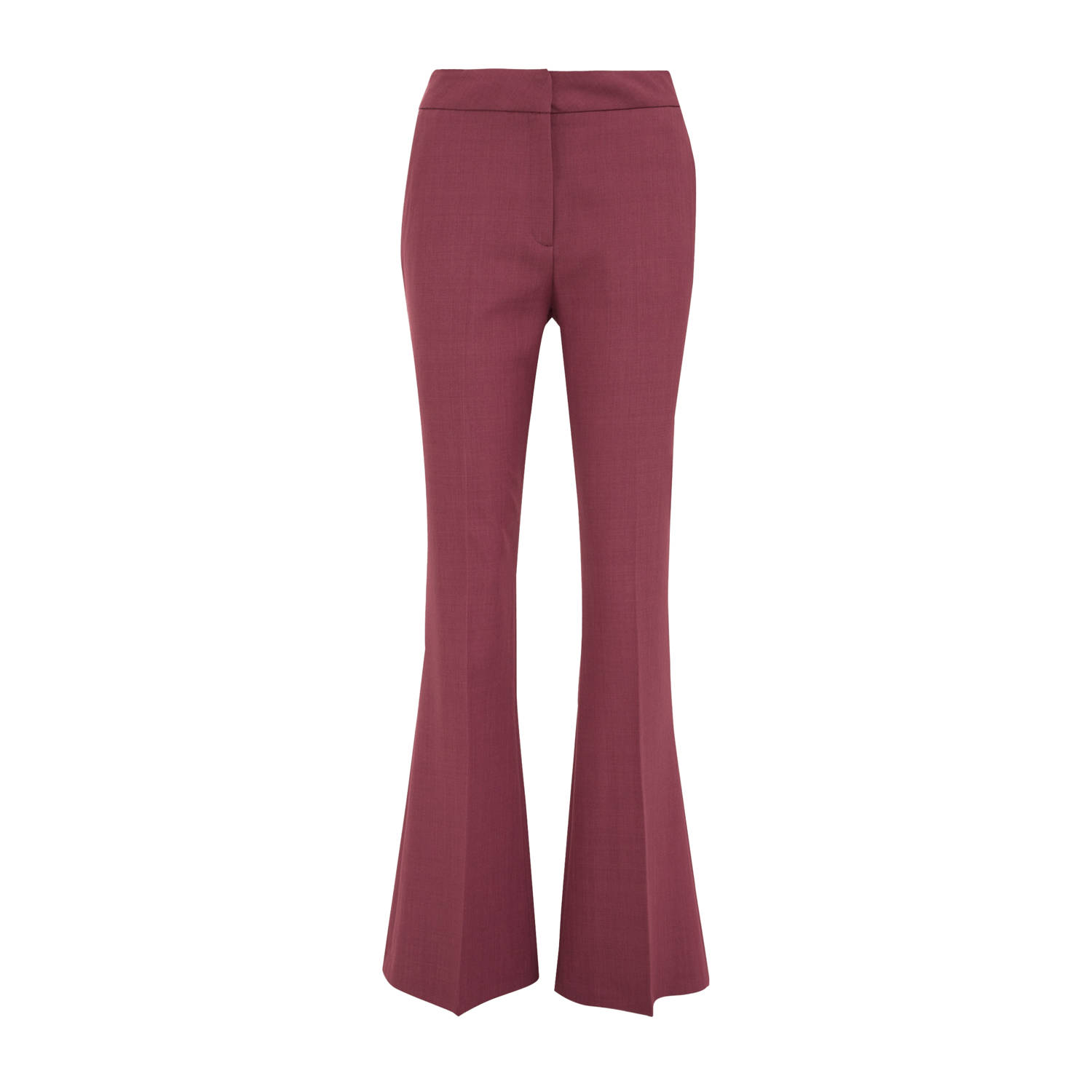 WE Fashion wide leg broek oudroze