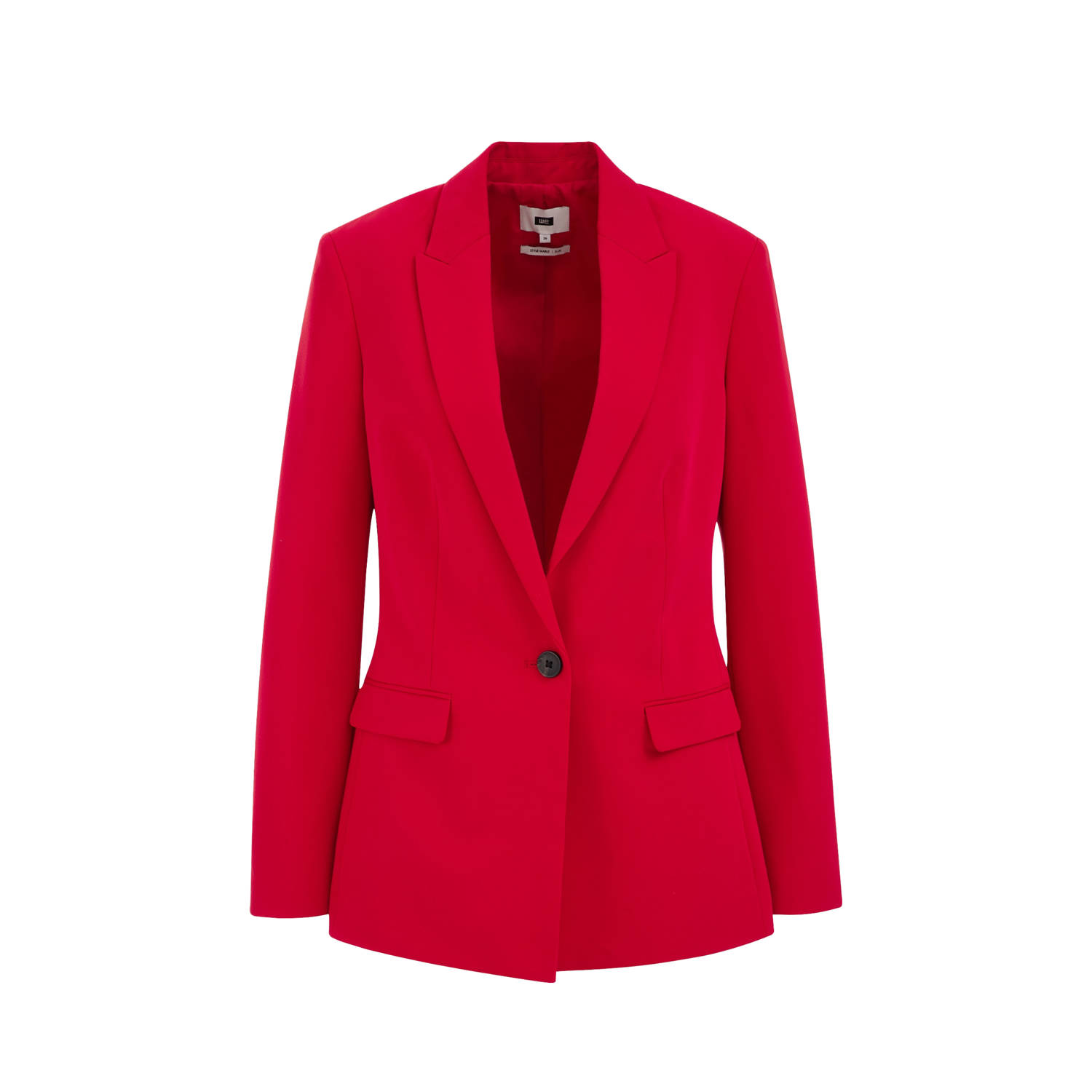 WE Fashion getailleerde blazer rood