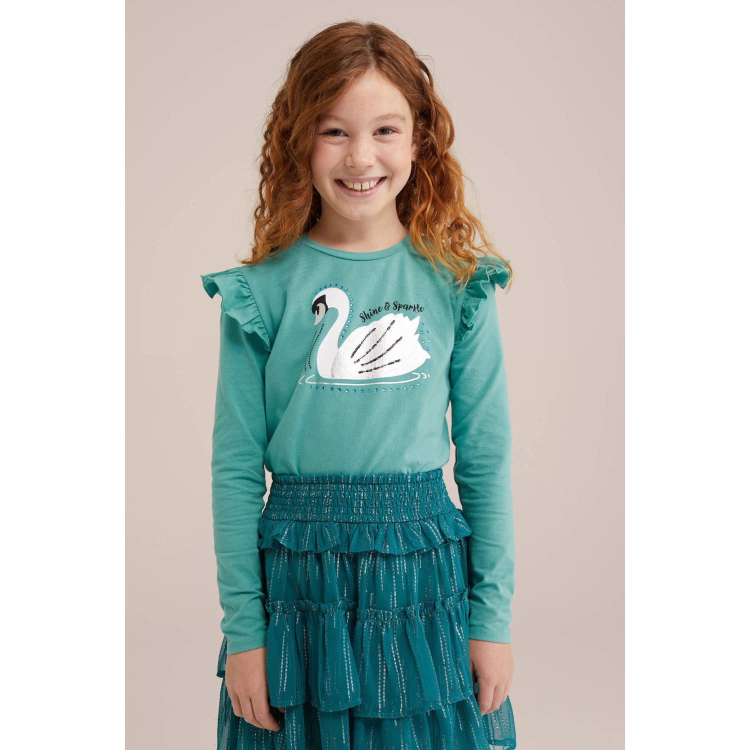 WE Fashion gestreepte longsleeve