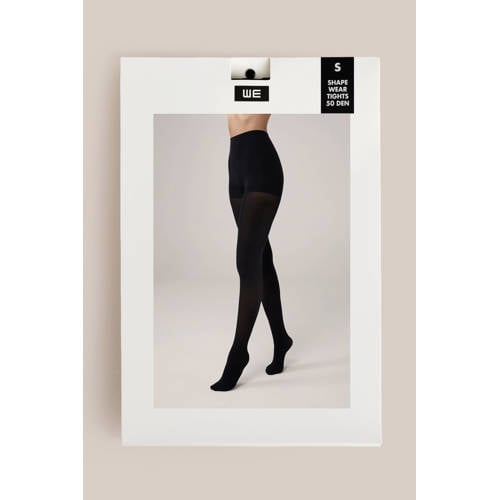 WE Fashion panty 50 denier zwart afbeelding