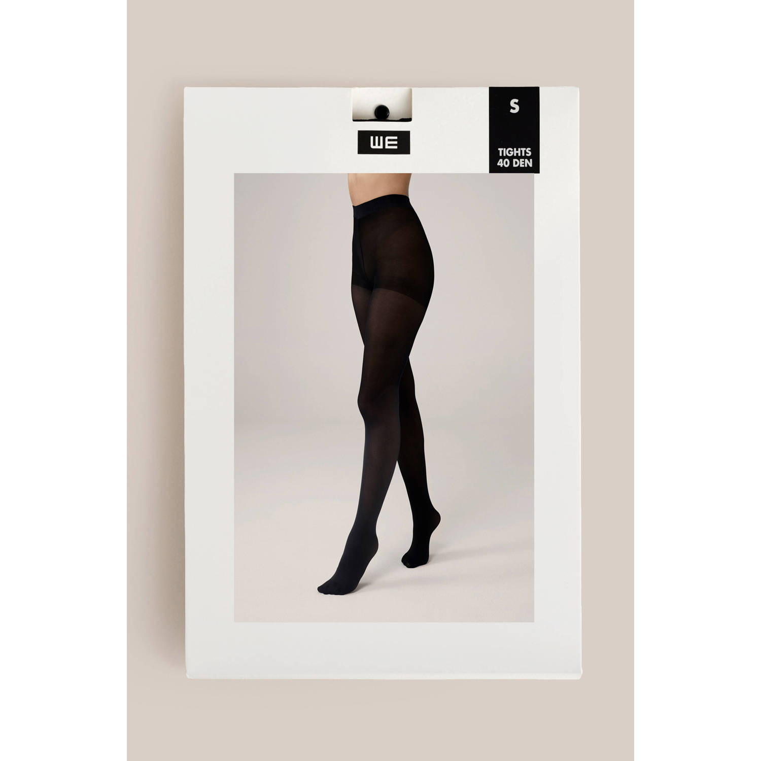 WE Fashion panty 40 denier zwart