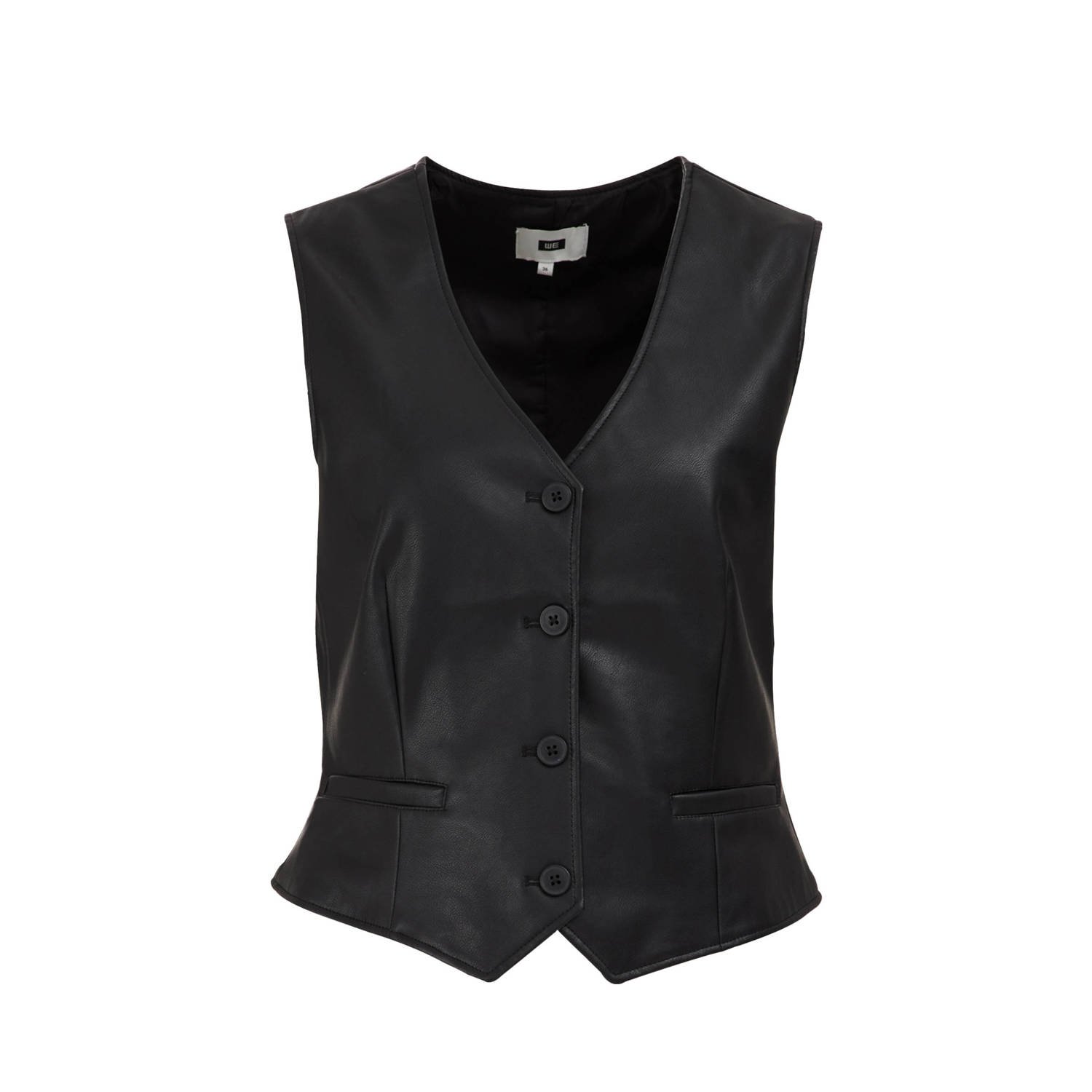 WE Fashion gilet zwart