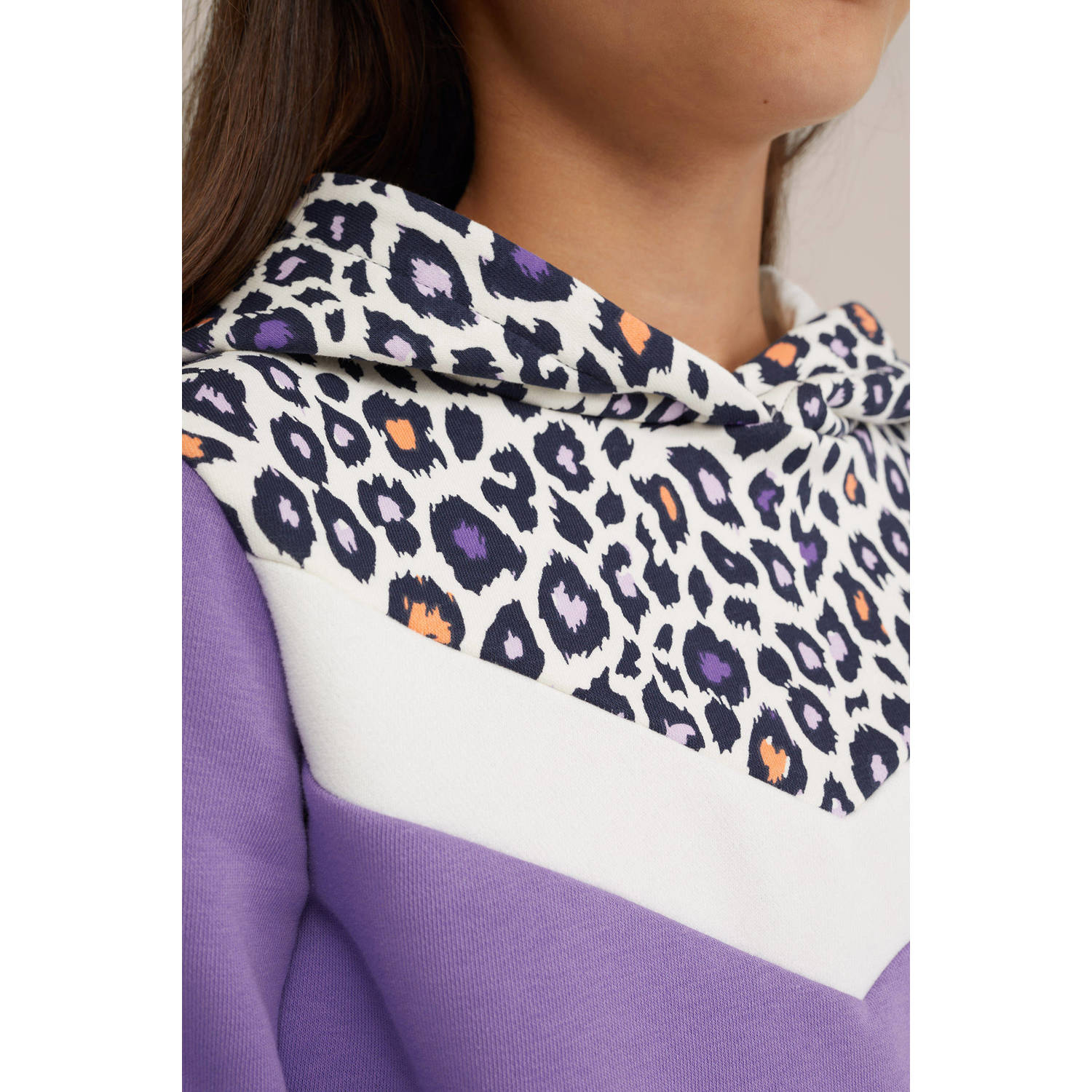 WE Fashion hoodie paars