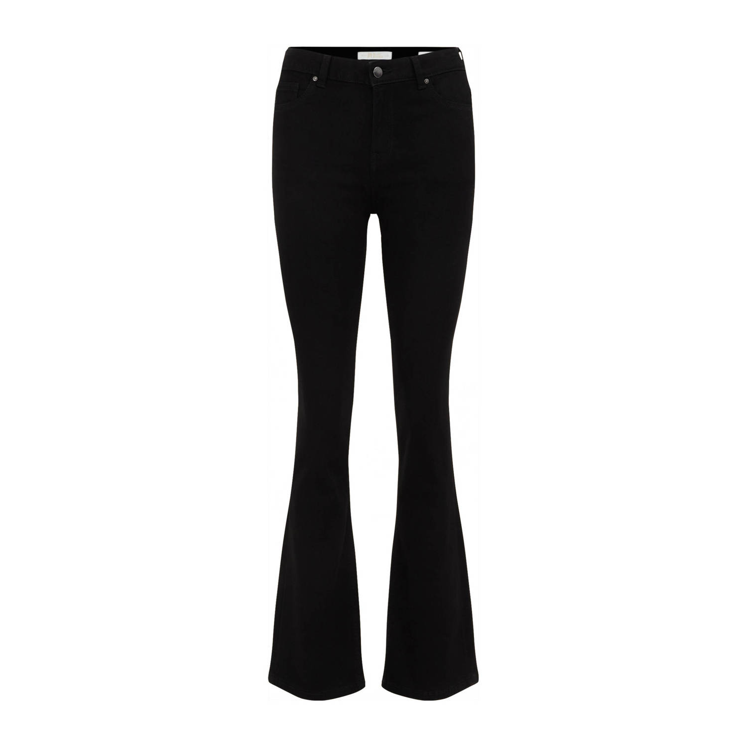 WE Fashion Blue Ridge flared jeans zwart