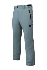 thumbnail: Grijsgroene heren Brunotti skibroek Footrail van polyester met rits- en drukknoopsluiting