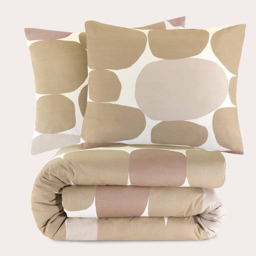 NOUS Living katoenen dekbedovertrek lits-jumeaux (240x220 cm) afbeelding
