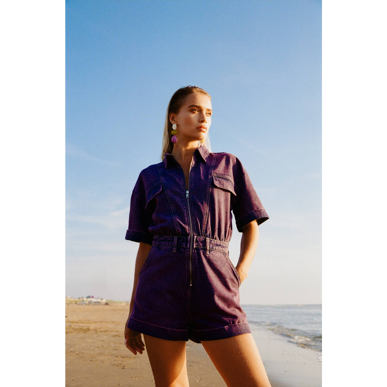 Refined Department playsuit paars