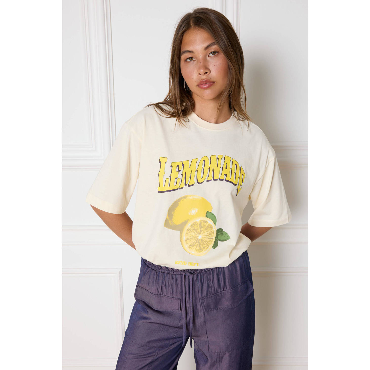 Refined Department Bruna Dames Tops T-shirts White Dames